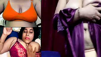 Desi Housewife With Big Boobs And Hard Nipples