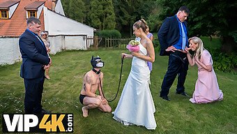 White Wedding Turns Steamy With Kinky European Twist