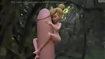 Tinker Bell'S Wild Ride: Intense Penetration And Creampie