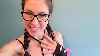 Nerdy Faery'S Sissy Clitty Gets A Cumshot