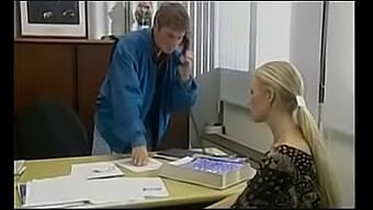 French Office Drilling With Rough Anal Penetration