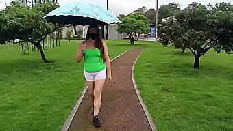 A Colombian Wife'S Outdoor Escapades Caught On Camera, A Steamy European Compilation