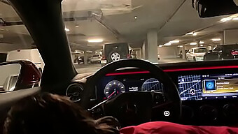 Genevieve Sinn Gives A Pov Blowjob To Sevyan And Then Gets Fucked By Him In A Car