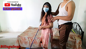 Desi Maid Gives The Best Blowjob And Gets Fucked By Employer