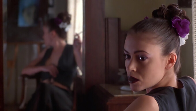 Alyssa Milano Stars In Poison Ivy 2: Lily Scene 05 With Kissing And Alyssa'S Sensual Performance