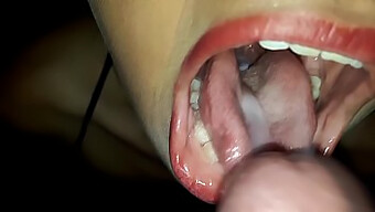 Homemade Video Of Susy Giving A Blowjob And Swallowing Cum