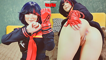 Blowjob Amatir Dan Permainan Anal Dengan Cosplayer Ryuko Matoi