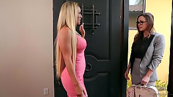 Milf Teacher And Stepmom Join Forces To Seduce Young Girl In Lesbian Threesome