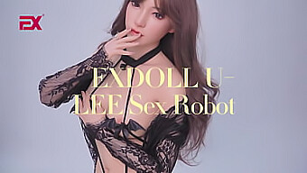 The Tantalizing U-Lee Silicone Sex Robot In Exdoll'S Cyberfushion Series, Featuring A Skinny Wife And Hardcore Licking