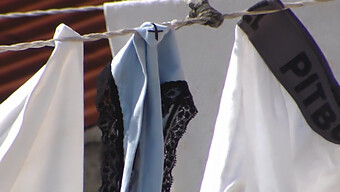 Amateur Man Explores His Bbw Neighbor'S Panties