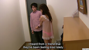 Shy Japanese Mature Woman'S Unexpected Encounter Leads To Intimate Moment