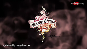 曲线美的棕发女郎jenny Stella给大鸡巴深喉