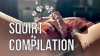 Squirt-Compilation Mit Extremen Orgasmen