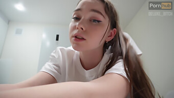 Step-Sister Prepares Breakfast And Receives A Load Of Cum In Her Mouth. High-Definition Video Featuring A Stunning Teen With A Tight Body