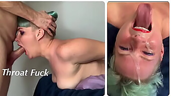 Stepdaughter Takes A Hard Facial And Swallows Cum In This Extreme Video