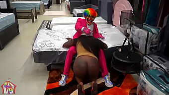 A Steamy Encounter Between A Salesman And Customer In A Furniture Store