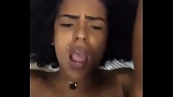 Watch As A Sexy Brazilian Babe Gets Her Ass Pounded Hard!