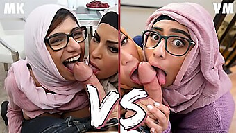 Mia Khalifa Vs Violet Myers: A Sizzling Bangbros Compilation Of Seduction And Pleasure