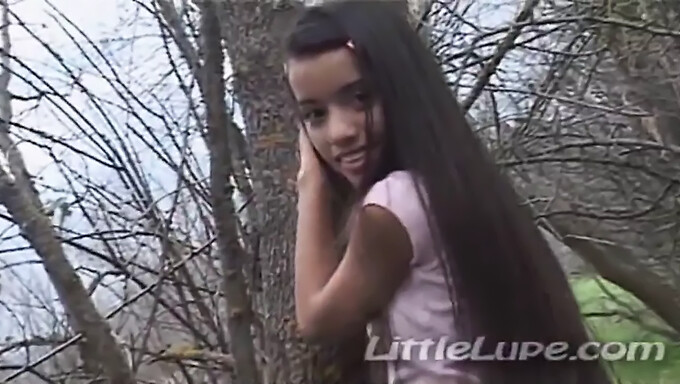 Lupe'S Outdoor Solo Pleasure: A Tantalizing Display Of Teenage Desire