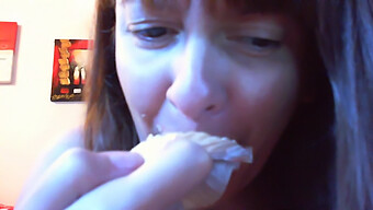 Teen Sister Indulges In Food Porn Fantasy