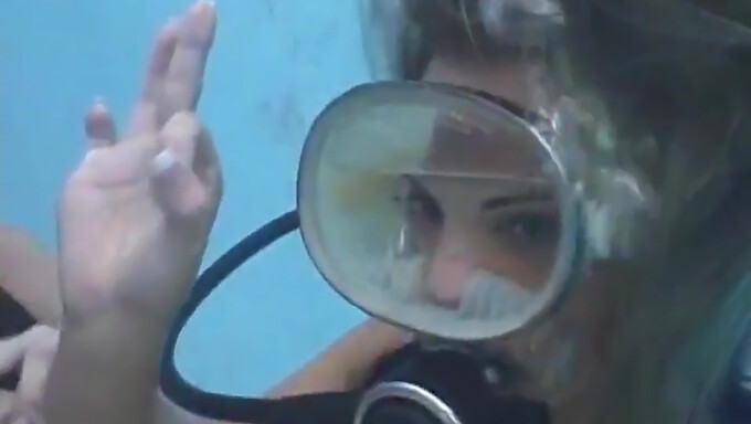 American Scuba Diver Experiences Facial In Mask